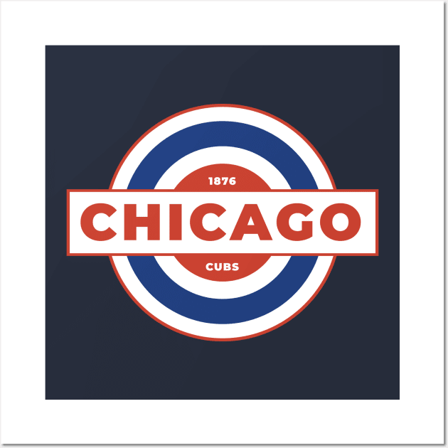 cubs baseball Wall Art by GS